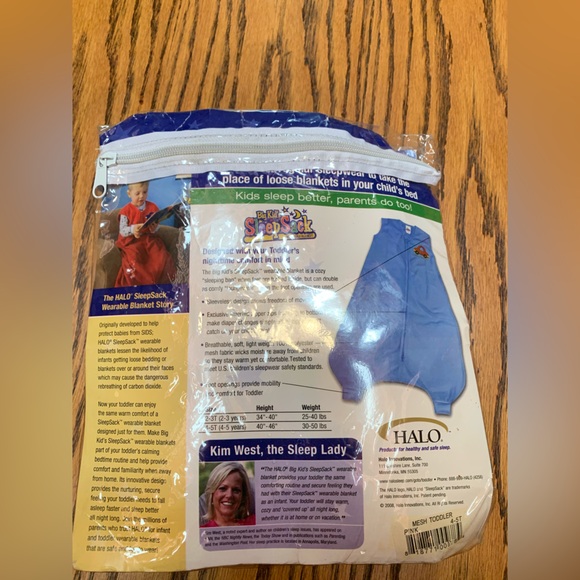 Big Kids Sleep Sack  Pink Comfort Mesh - Picture 3 of 6